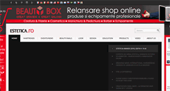 Desktop Screenshot of estetica.ro
