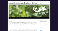 Desktop Screenshot of estetica.org.mx