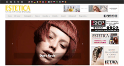 Desktop Screenshot of estetica.it